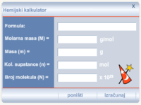 Hemijski kalkulator