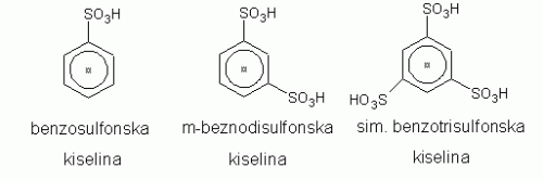 benzosulfonske kiseline