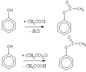 esterifikacije fenola